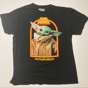 NWOT Star Wars Mandalorian T - Baby Yoda - XL
